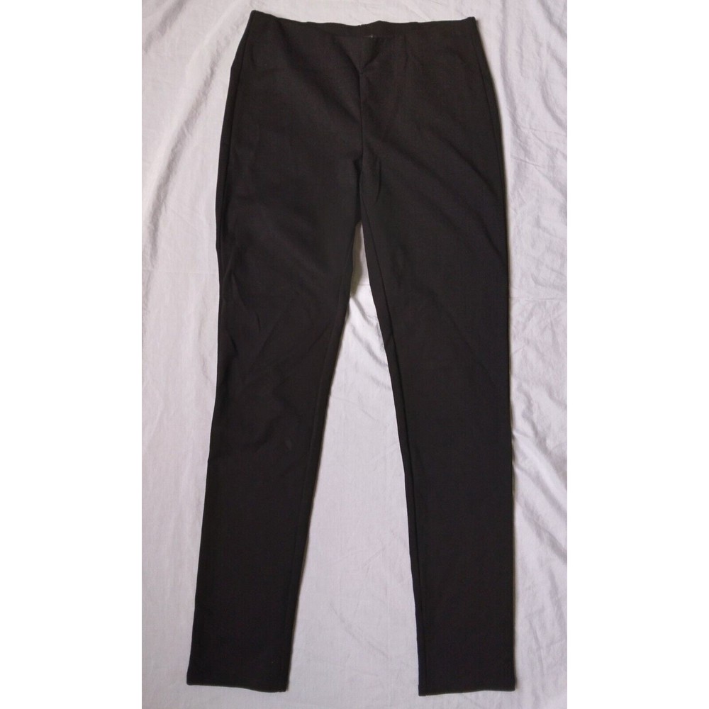 Eileen Fisher Black Pull On Leggings Skinny Stretch Pant Womens Size Small - Picture 1 of 9